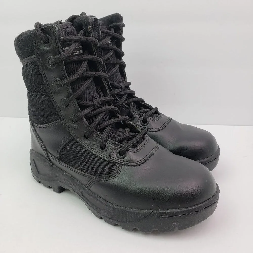 RG Response Gear By TOFC Side Zip II Womens Size 6.5 Black Tactical Boots 1064